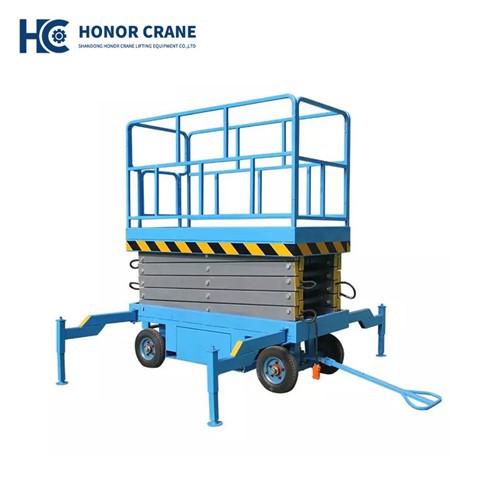 Thang máy cắt kéo giàn giáo di động